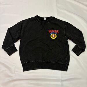 2/$20 Old Navy Boys Small 6-7 Long Sleeve Crewneck Sweater Super Mario Nintendo